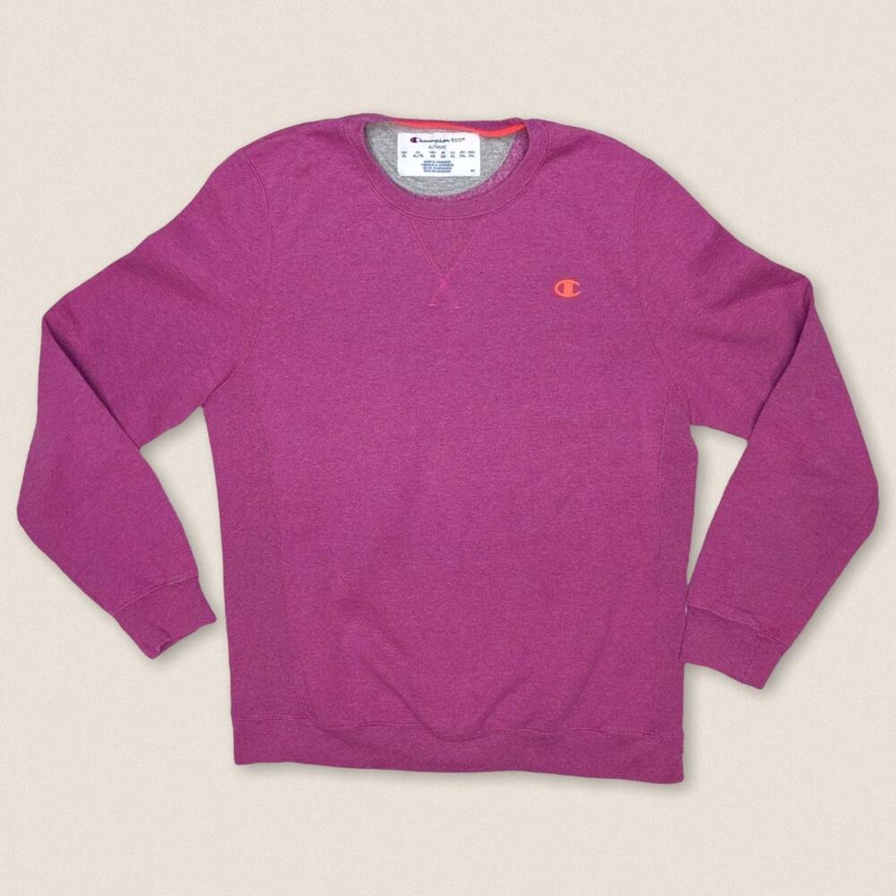 Champion eco sweatshirt pullover Size XL Pink Purple‎ Pullover